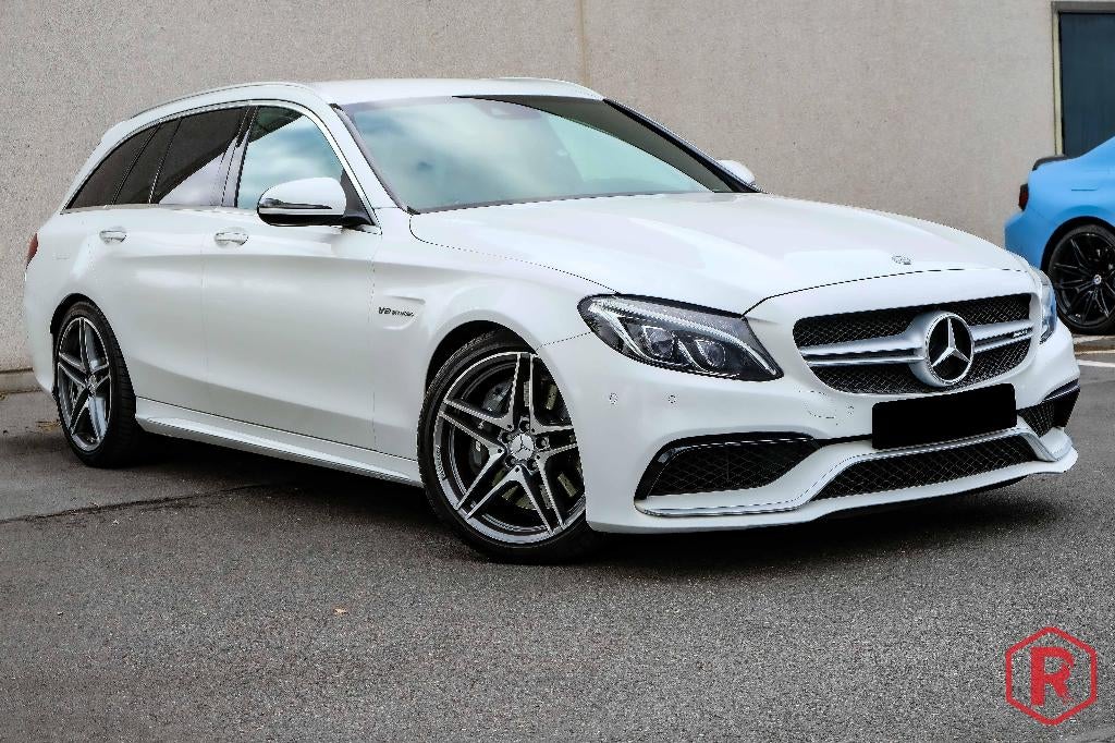 Mercedes C 63 AMG Estate Burmester Caméra, Autos, Cuir, Achat, Entreprise, Entretenue par le concessionnaire