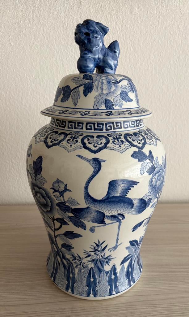 Jingdezhen porceleinen vaas, Ophalen
