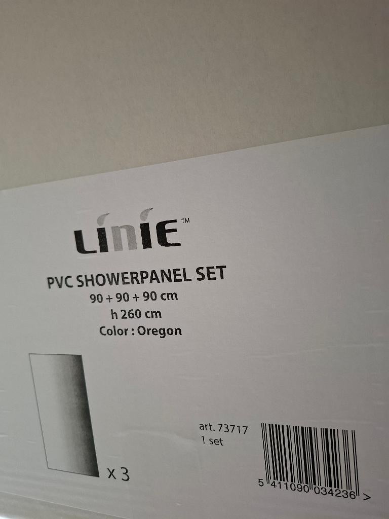Douchewand panelen, Doe-het-zelf en Bouw, Ophalen, Nieuw, Douche