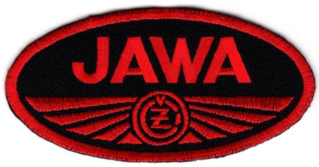 JAWA CZ stoffen opstrijk patch embleem #3, Motoren, Verzenden, Nieuw