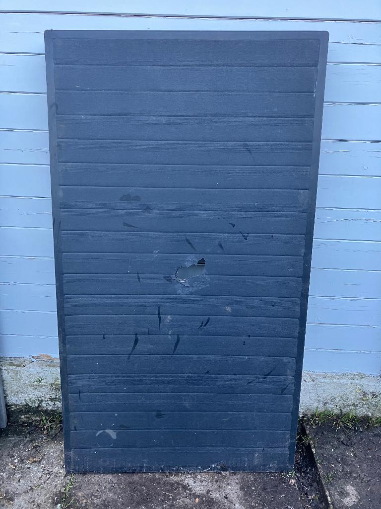 Tafelblad tuintafel, Tuin en Terras, Ophalen, Gebruikt, Rechthoekig, Kunststof