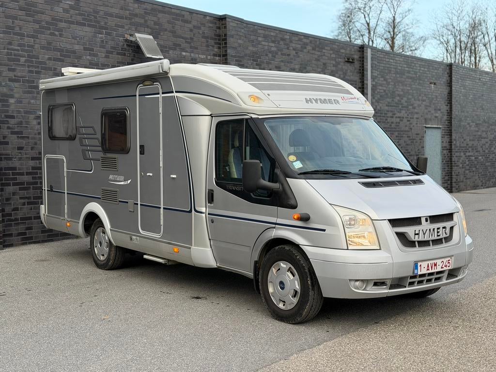 Hymer / 040 000km / top conditie - goede prijs, Caravans en Kamperen, Mobilhomes, Ringverwarming, Fietsendrager, Ford, Boiler