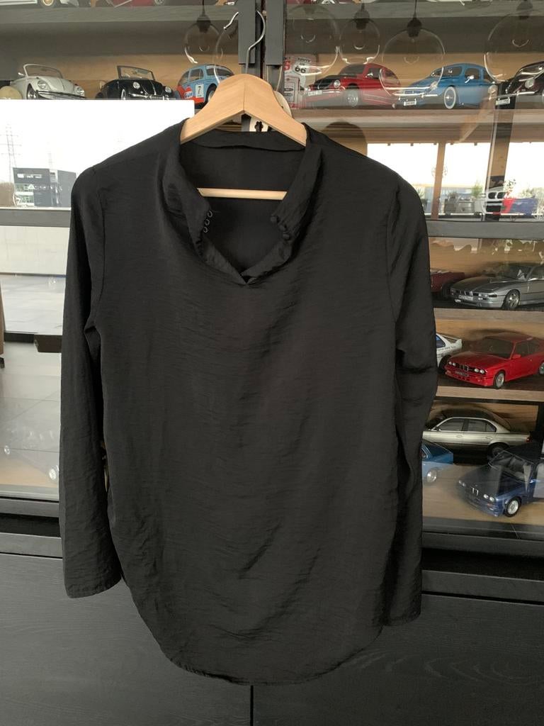 H&M bloes, Kleding | Dames, Ophalen of Verzenden, Gedragen, Maat 36 (S), Zwart