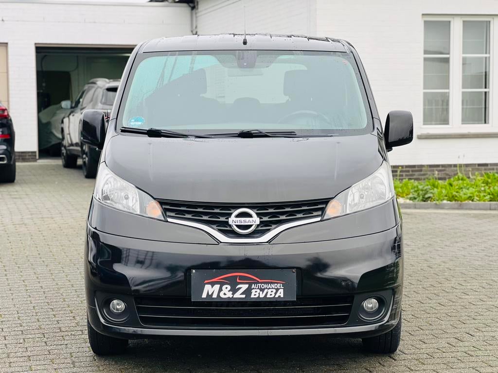 Nissan NV200 Evalia 1.6i Benzine * 7 Plaatsen * 2013, Auto's, Nissan, Monovolume, 1600 cc, Zwart, Bedrijf