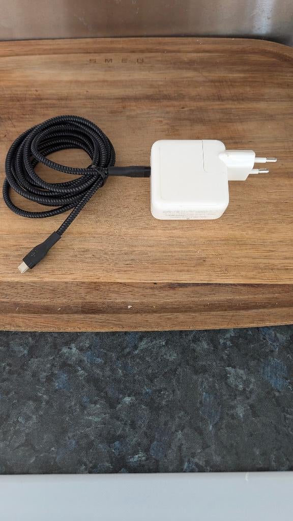 Chargeur Apple USB-C 30w + câble 2m, Informatique & Logiciels, Enlèvement, Comme neuf, MacBook Air