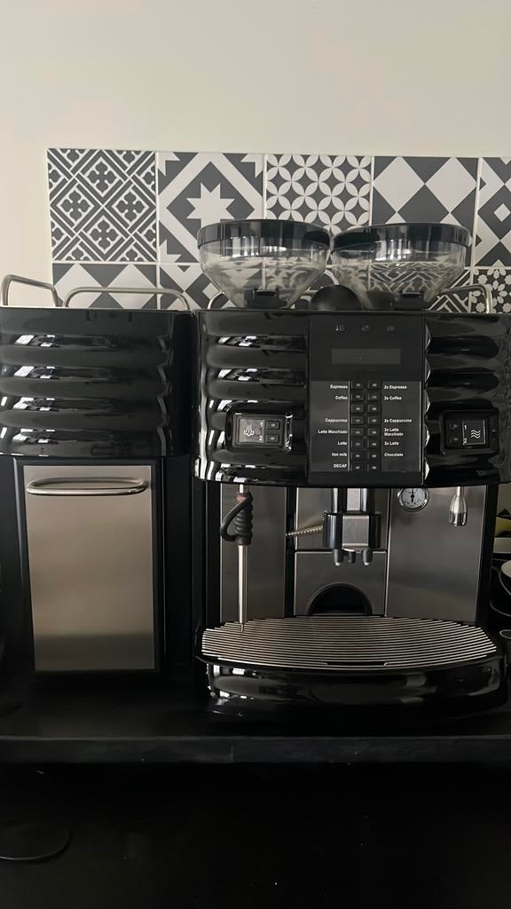 Volautomatische koffiemachine Schaerer, Ophalen