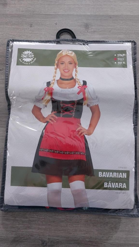 Verkleedpak Dames, Kleding | Dames, Ophalen of Verzenden, Zo goed als nieuw, Maat 38/40 (M), Kleding