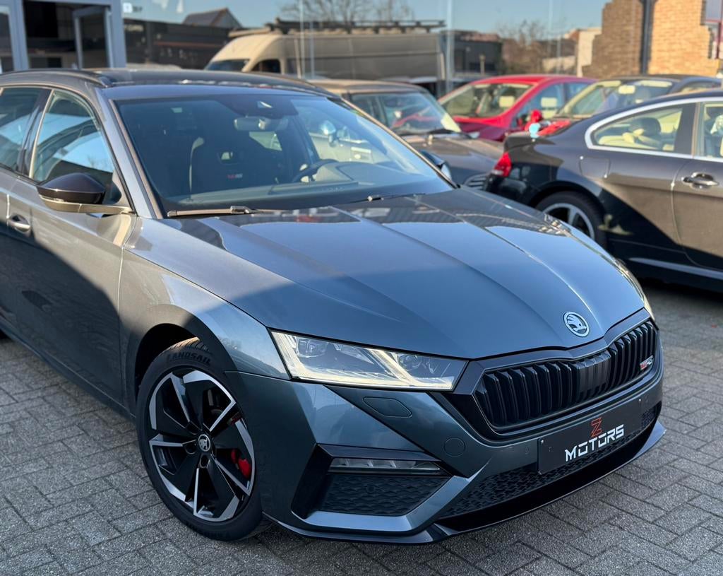 Skoda Octavia // IV RS // Plug in hyrbide, Auto's, Skoda, Blauw, Bedrijf, Hybride Elektrisch/Benzine, 180 kW