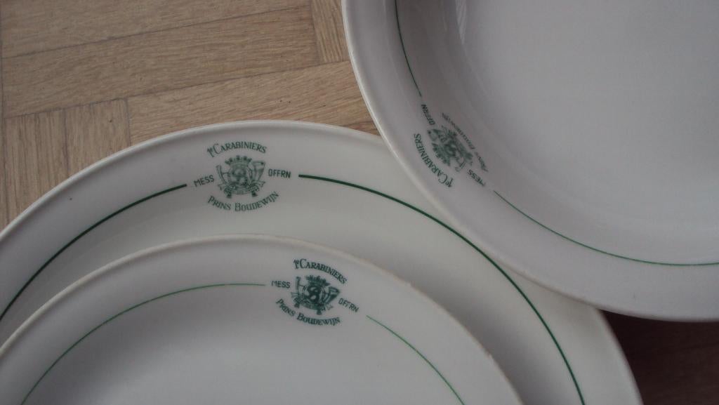 lot Carabiniers, couteau en porcelaine, Officiers, Enlèvement ou Envoi