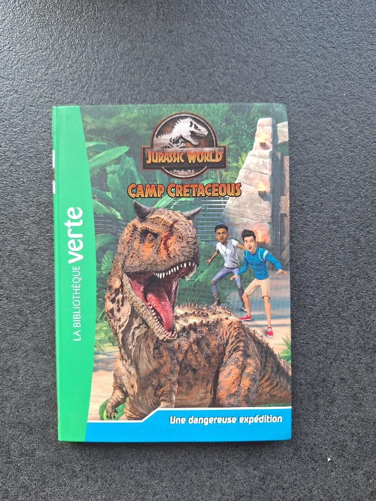 Jurassic World - camp Cretaceous - biblio verte, Livres, Enlèvement, Comme neuf, Fiction