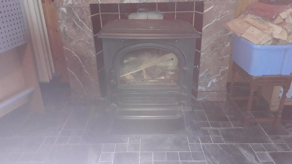 poêle bois et charbon marque saye 94, Maison & Meubles, Poêles, Enlèvement, Utilisé, Bois, Poêle à bois