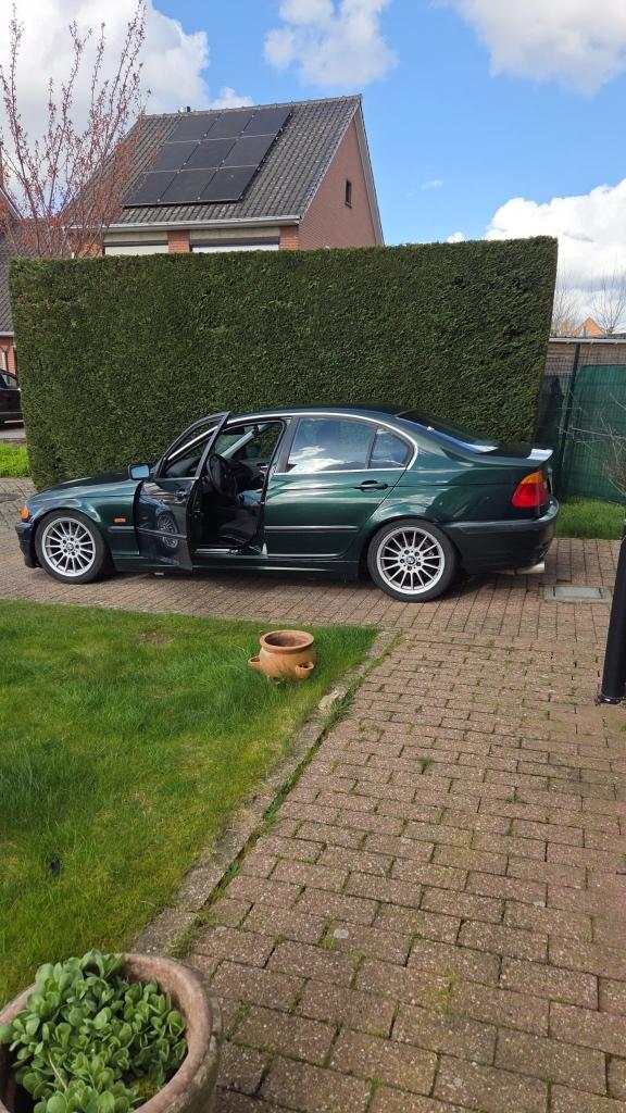 Bmw E46 323i, Auto's, Zwart, 2494 cc, 5 deurs, Particulier