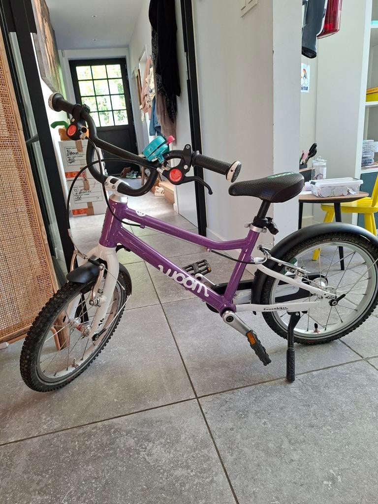 Velo Woom 3 mauve, Vélos & Vélomoteurs, Utilisé, 16 à 20 pouces, Woom