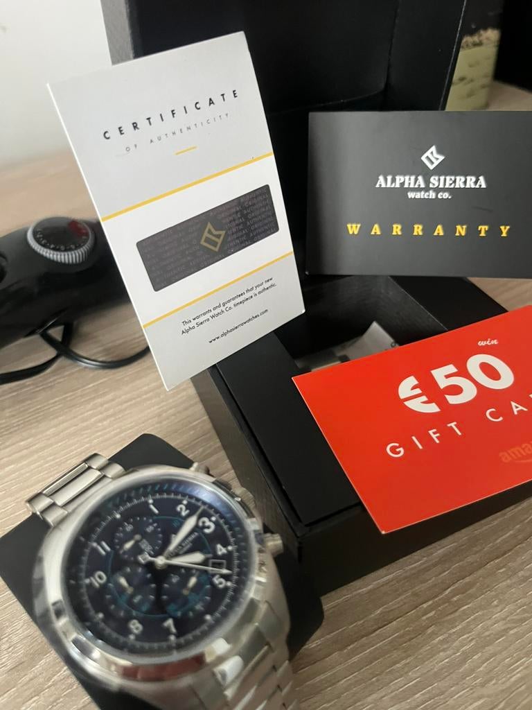 Horloge heren Alpha Siera, Overige merken, Overige materialen, Polshorloge, Overige materialen