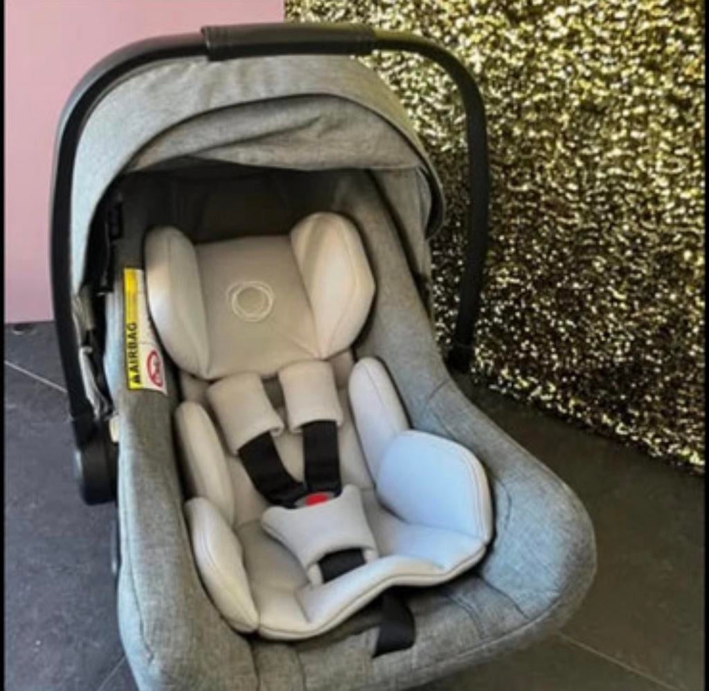 Siège-auto bugaboo turtle air Nuna + adaptateurs poussette, Enlèvement ou Envoi, Comme neuf, Ceinture de sécurité