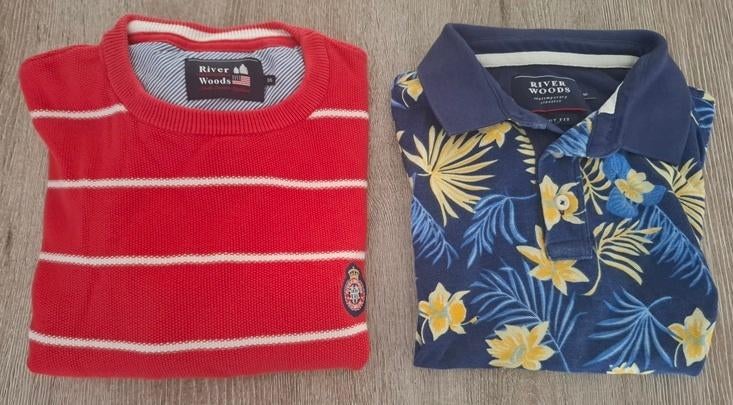 Pull en Polo van River Woods voor jongen (16jaar), Kinderen en Baby's, Kinderkleding | Maat 176, Gebruikt, River woods, Trui of Vest