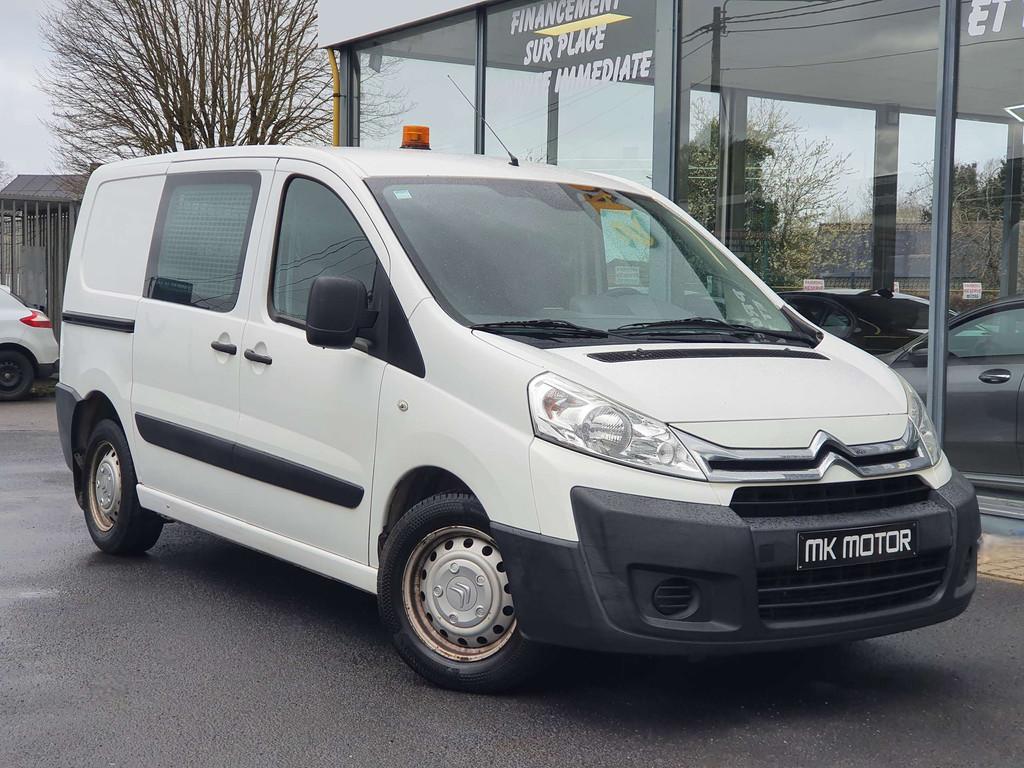 Citroën Jumpy 1.6 DIESEL 90CV - 1ER MAIN - FULL CARNET, Voorwielaandrijving, Stof, Gebruikt, 4 cilinders