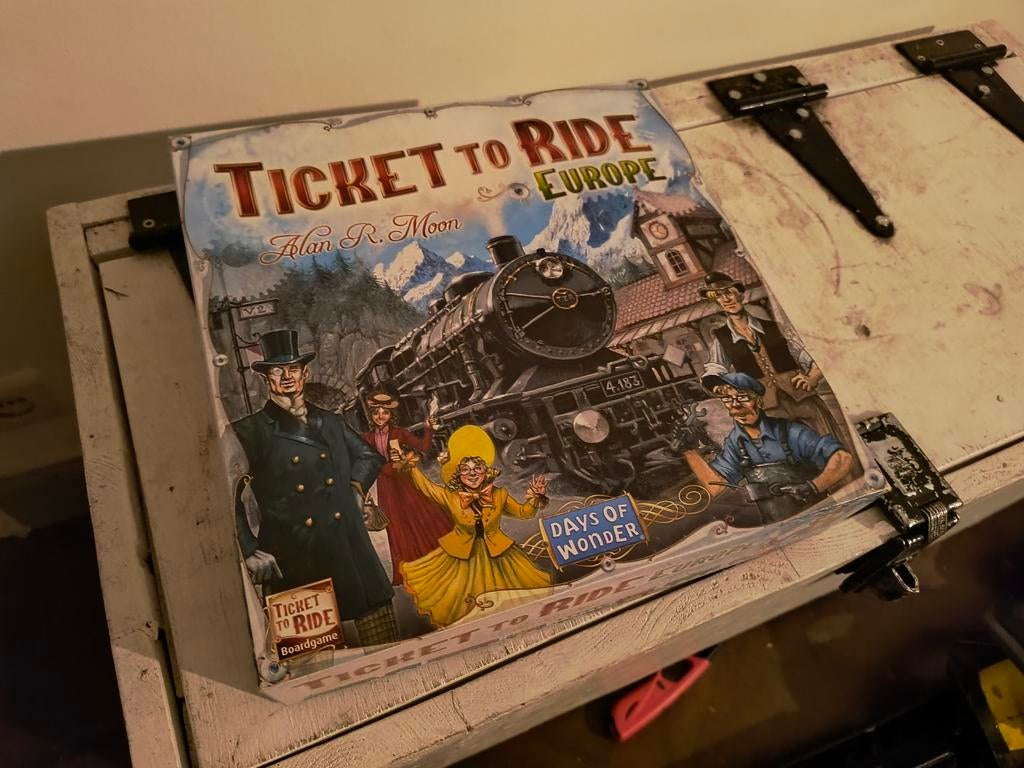 Ticket to ride Europa, Ophalen