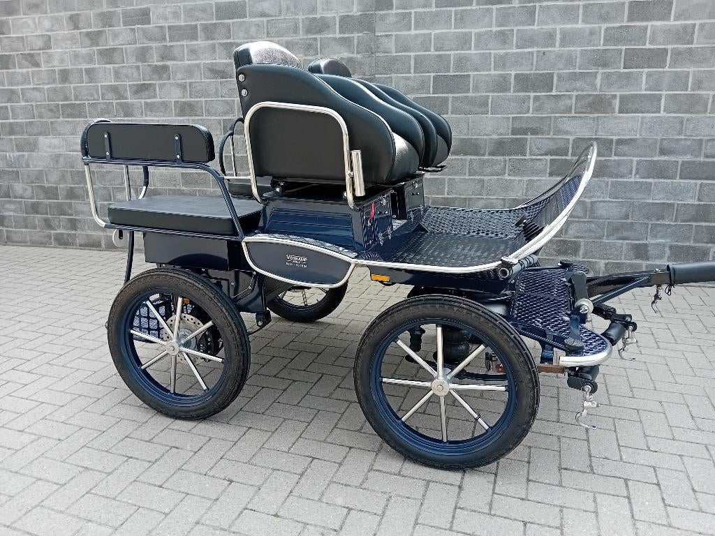 koets marathonwagen recreatiewagen, Zo goed als nieuw, Marathonwagen, Paard of Pony, Gesloten