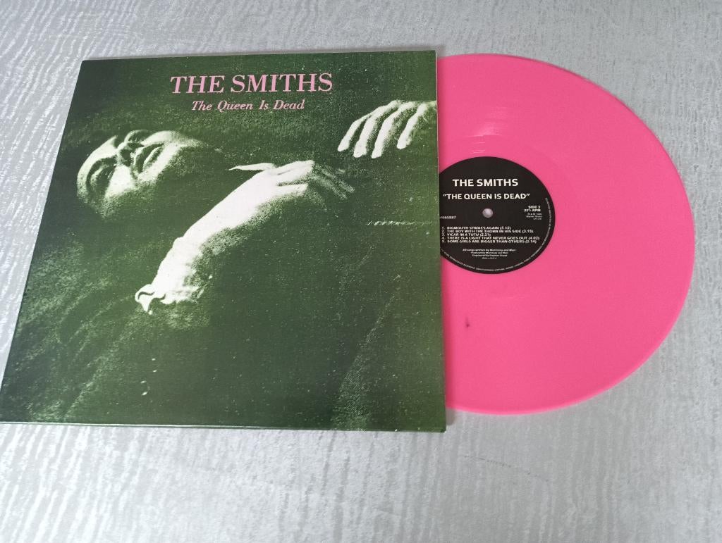 The Smiths  Lp   The Queen is Dead - rose vinyl, Ophalen of Verzenden, Zo goed als nieuw