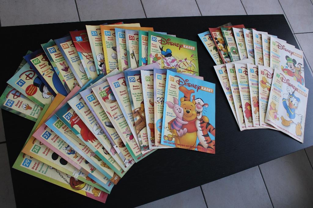 Disney Krant Sanoma 39 stuks van 09/2003 tot 07/2004., Boeken, Tijdschriften en Kranten, Zo goed als nieuw, Overige typen, Ophalen of Verzenden
