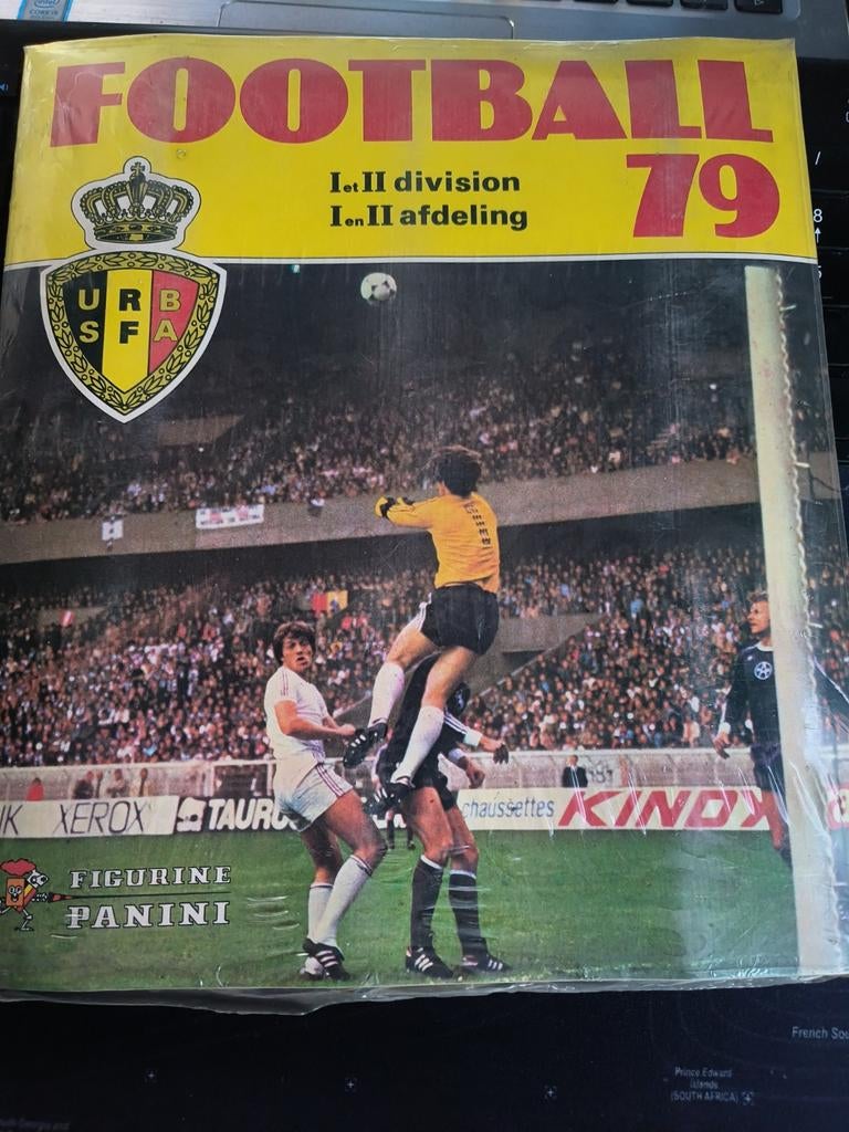 Panini Belgian football 79 bezegeld, Verzamelen, Ophalen of Verzenden