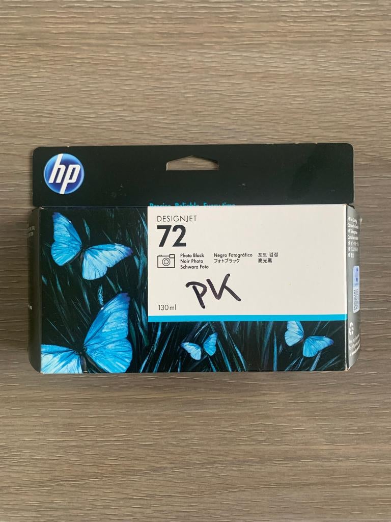 HP designjet 72 photo black (PK) inktcartridge, Computers en Software, Ophalen of Verzenden, Nieuw, Cartridge, Hp