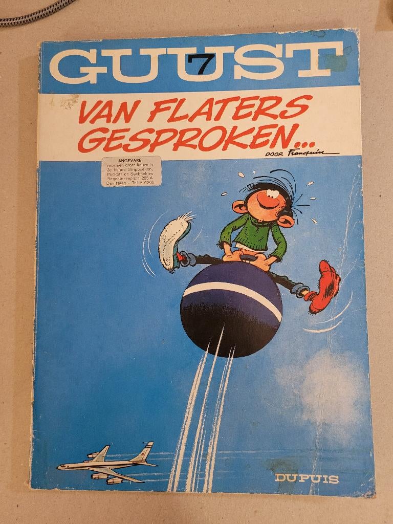GUUST n7, Gelezen, Verzenden, Eén stripboek, Franquin