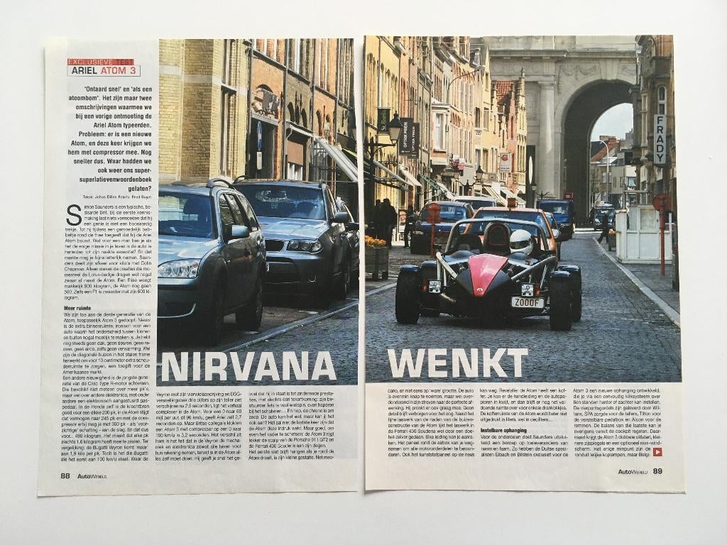 Artikel Ariel Atom 3, Ophalen of Verzenden, Zo goed als nieuw, Overige merken