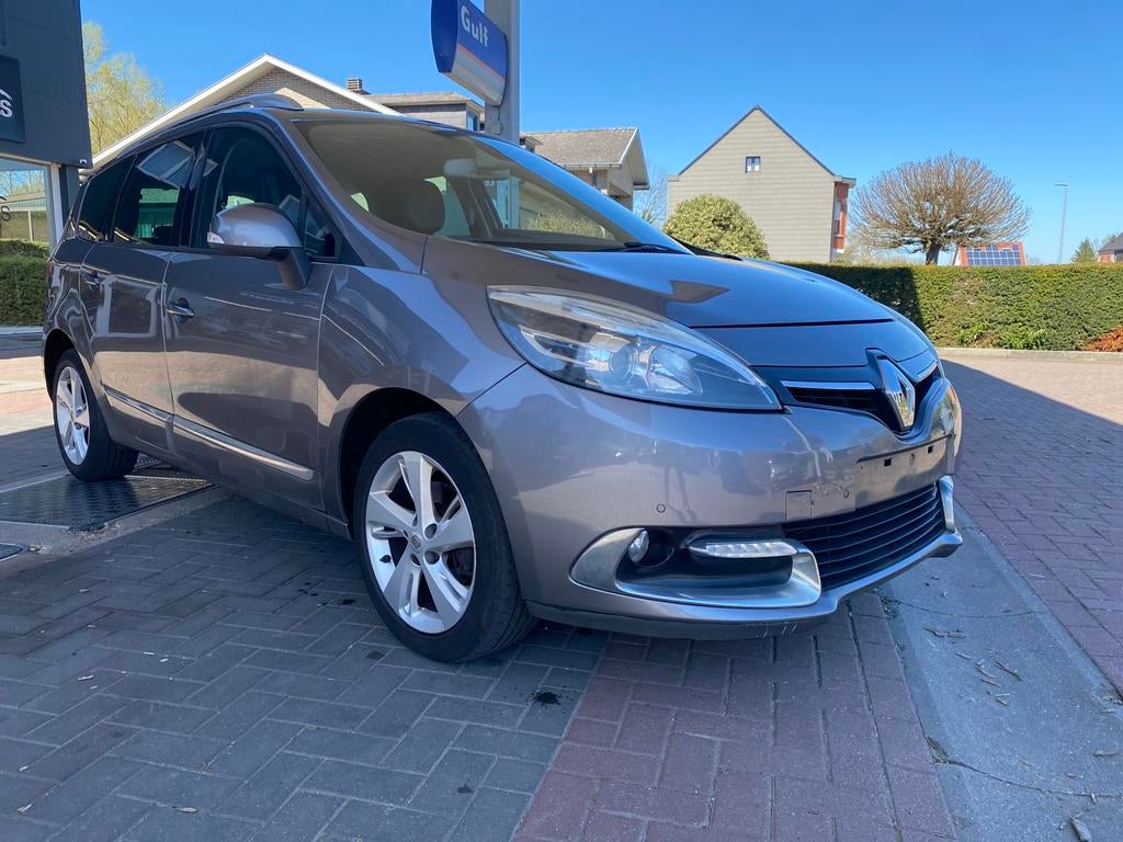 Renault Scénic 1.2 - BENZINE - AIRCO - 132.000km - 2015, Auto's, Euro 5, Monovolume, 140 g/km, Leder en Stof