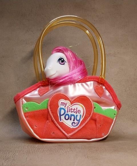 My Little Pony - Let's go Strawberry Swirl and Purse (G3), Ophalen of Verzenden, Gebruikt