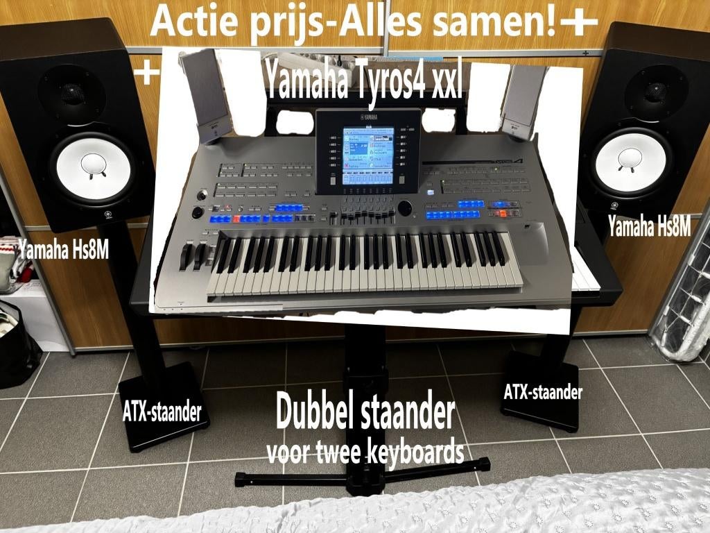 Yamaha Tyros4 XXL, Muziek en Instrumenten, Keyboards, Ophalen, 61 toetsen, Yamaha, Zo goed als nieuw