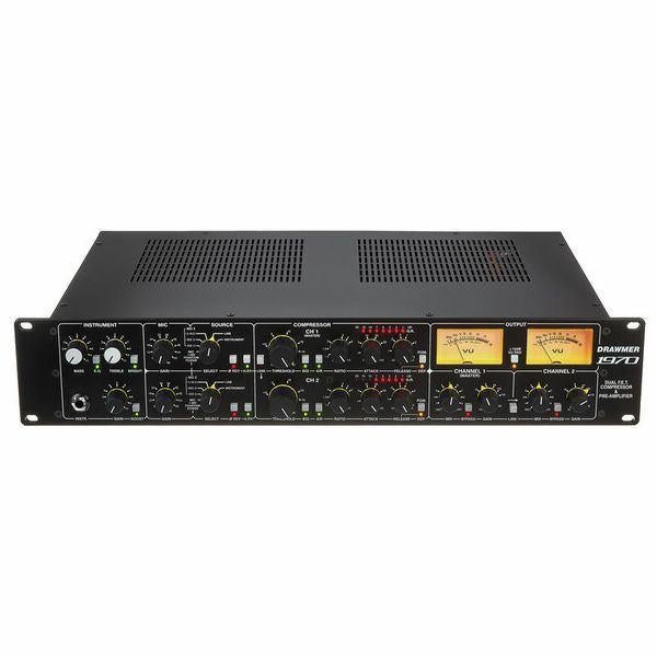 Drawmer 1970 tweekanaals FET compressor en preamp, Muziek en Instrumenten, Effecten, Ophalen, Zo goed als nieuw, Compressor