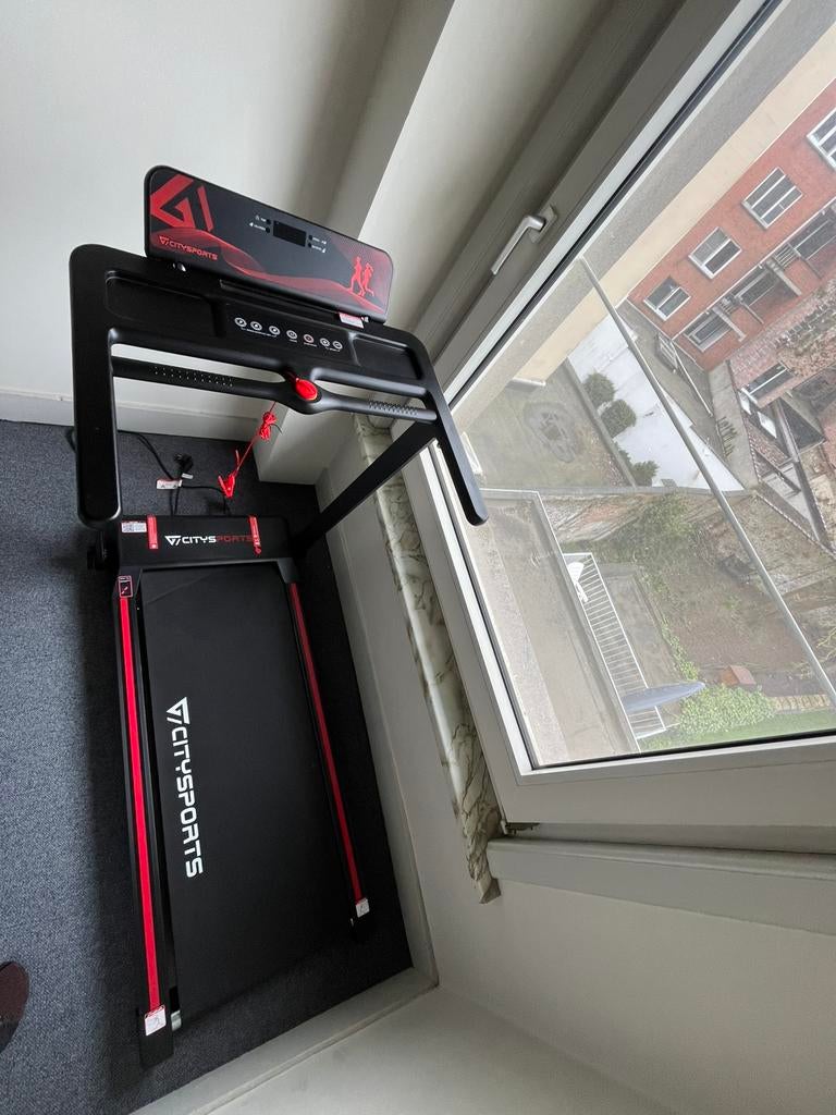 Elektrische loopband, Sport en Fitness, Ophalen, Zo goed als nieuw, Benen, Loopband