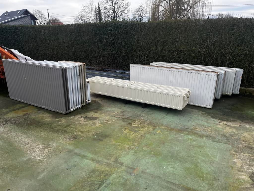 Lot radiatoren in diverse maten 22 stuks, Enlèvement, Comme neuf