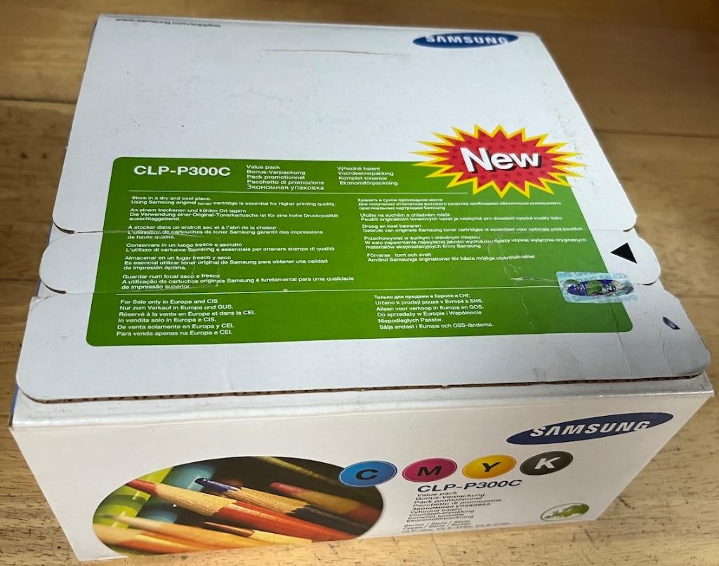 Toner origineel Samsung toner voor CLP-300 kleurlaserprinter, Ophalen of Verzenden, Nieuw, Toner, SAMSUNG CLP-300 en HP