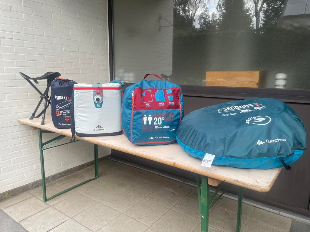 Kampeer-en of festivalset, Caravans en Kamperen, Ophalen, Zo goed als nieuw