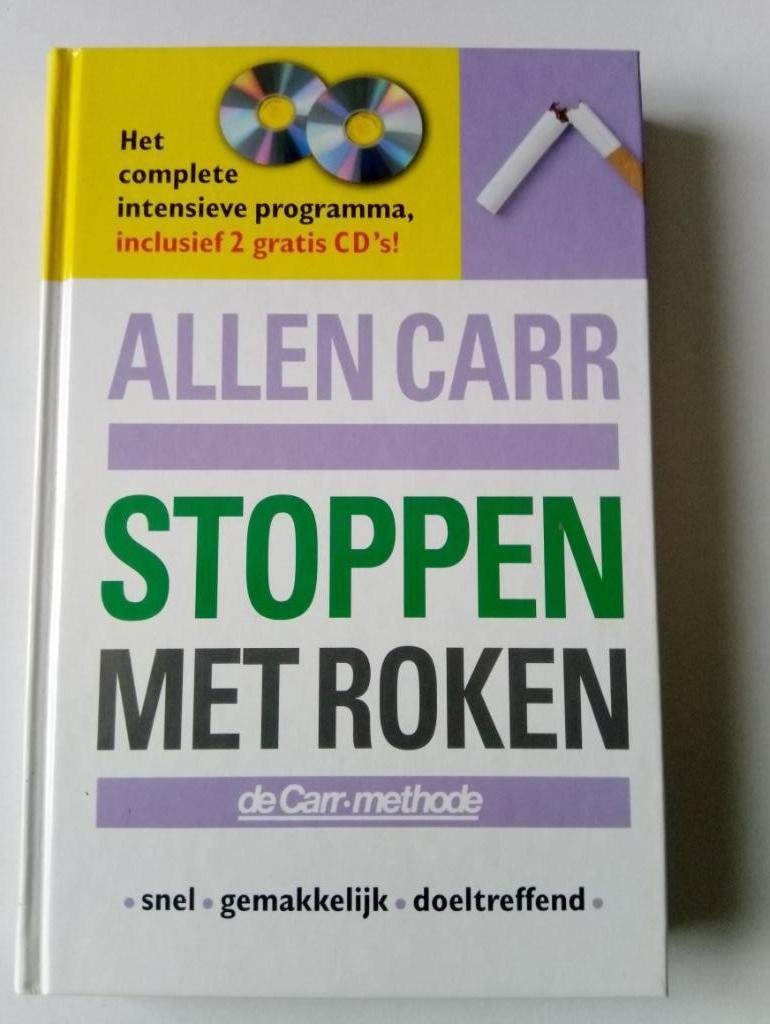 🚭Stoppen met roken + 2 CD de Carr methode snel gemakkelijk, Boeken, Gezondheid, Dieet en Voeding, Zo goed als nieuw, Gezondheid en Conditie