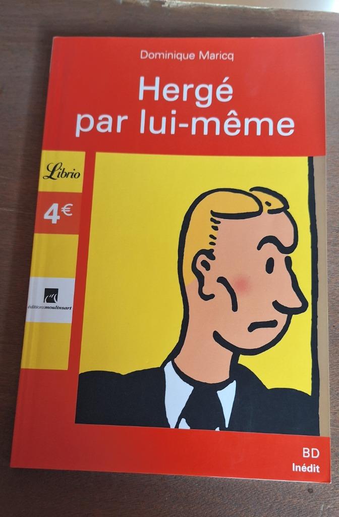 Livre Hergé par lui-même, Enlèvement, Tintin, Neuf, Livre ou Jeu