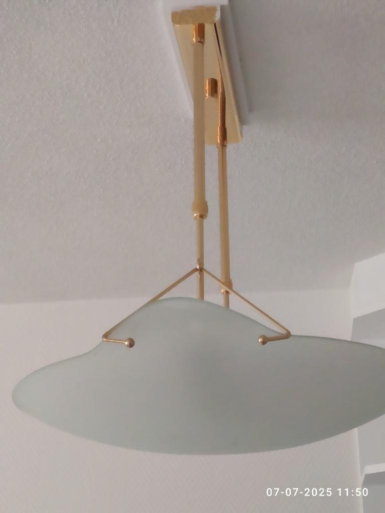 Hanglamp, Huis en Inrichting, Ophalen, Gebruikt, Glas