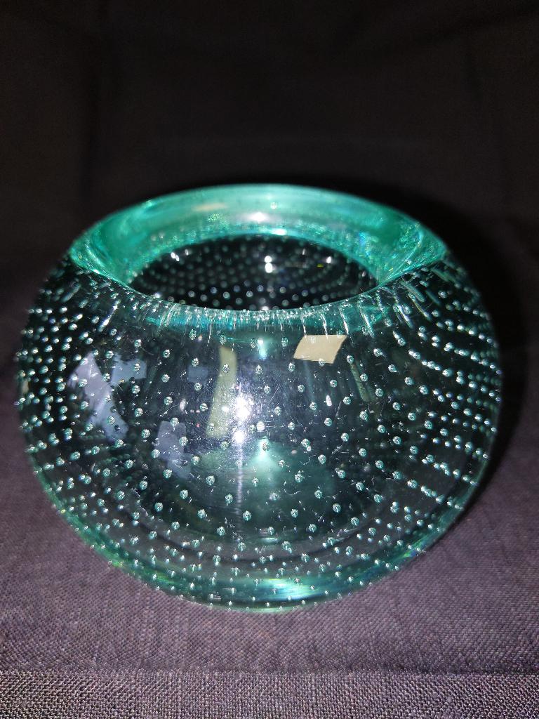 VASE BOULE  CRISTAL VAL SAINT LAMBERT, Antiquités & Art, Enlèvement ou Envoi