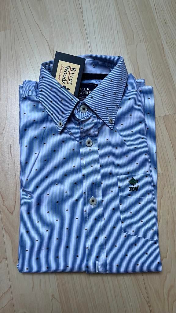 Hemd River Woods 10 jaar, Kinderen en Baby's, Kinderkleding | Maat 140, River Woods, Overhemd of Blouse, Ophalen of Verzenden