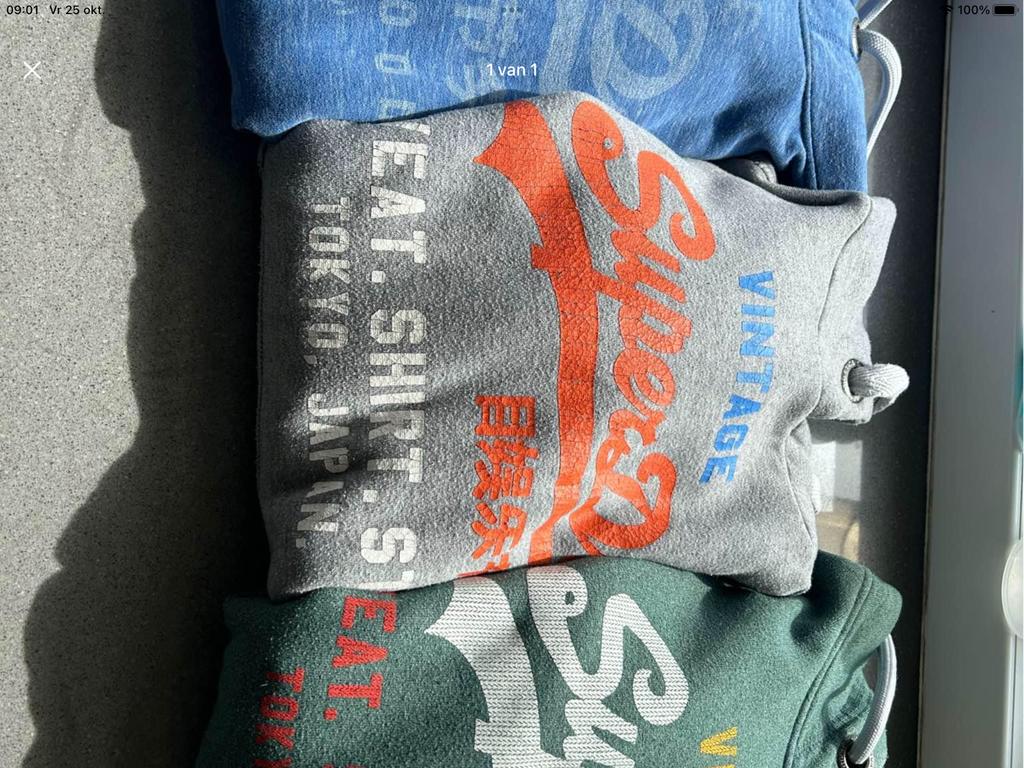 Superdry truien maat S, Enfants & Bébés, Enlèvement, Comme neuf