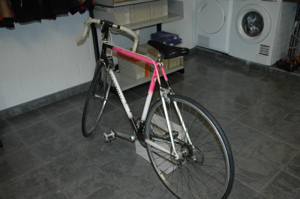 retro fiets (voor persoon 175cm), Ophalen