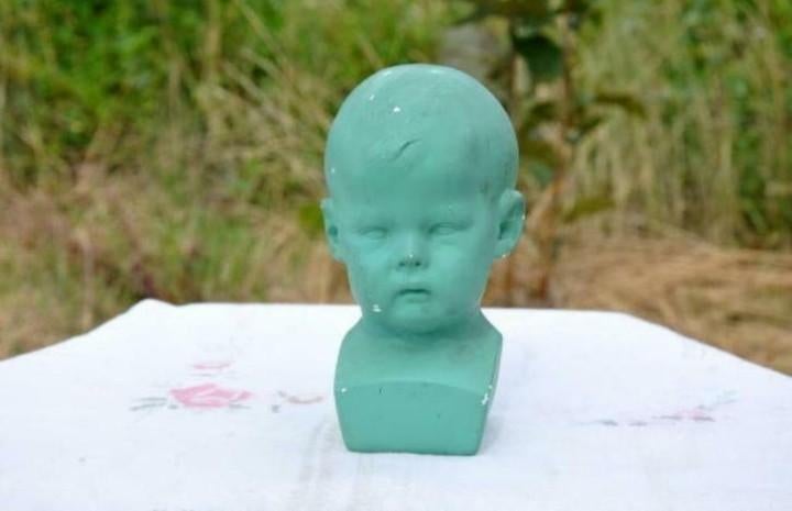 § sculpture en platre bambin, Antiquités & Art, Enlèvement ou Envoi