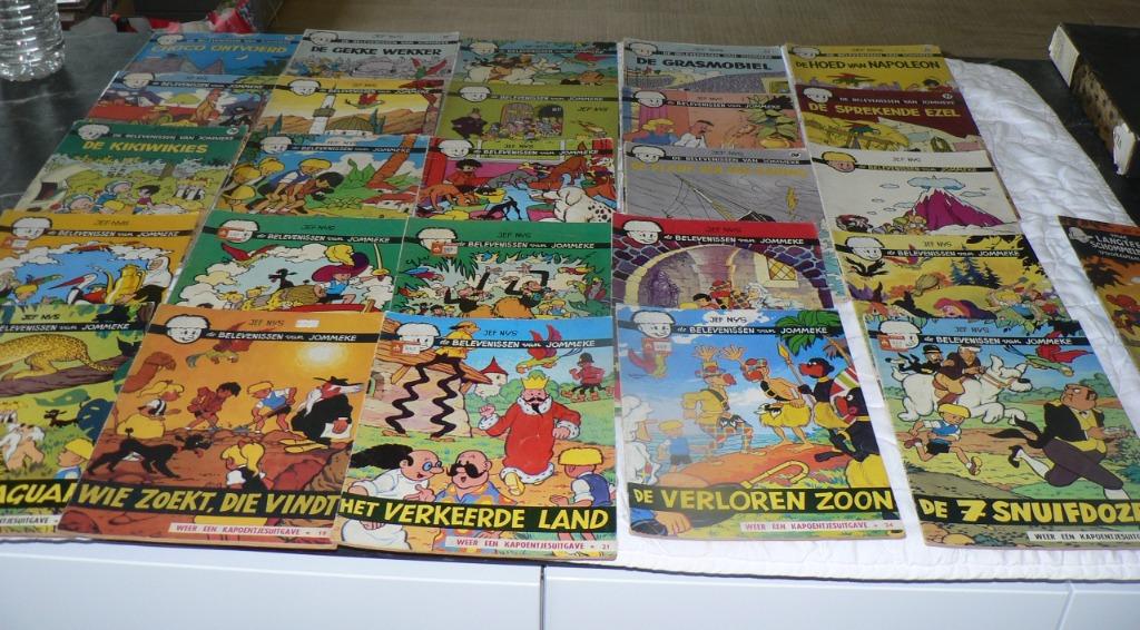 de belevenissen van jommeke  jef Nys kapoentjesuitgave, Boeken, Stripverhalen, Meerdere stripboeken, Ophalen of Verzenden, Gelezen