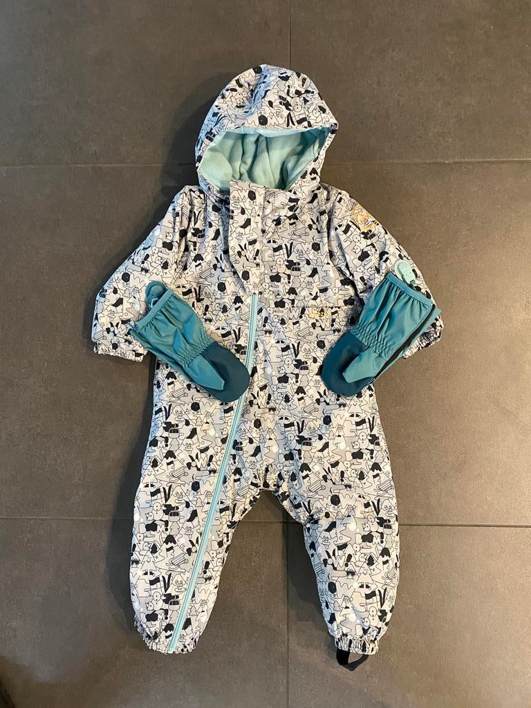 Skipak 24m - 2 jaar - 82-88 cm - incusief handschoenen, Kinderen en Baby's, Babykleding | Maat 86, Ophalen, Zo goed als nieuw