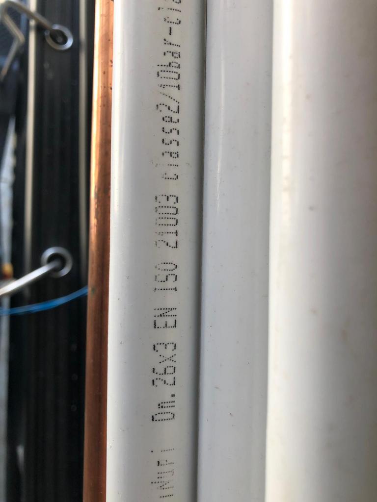 Tuyau multicouche 2 x 2 m Alpex, Bricolage & Construction, Neuf, Buse droite, 4 à 6 mètres, Autres matériaux