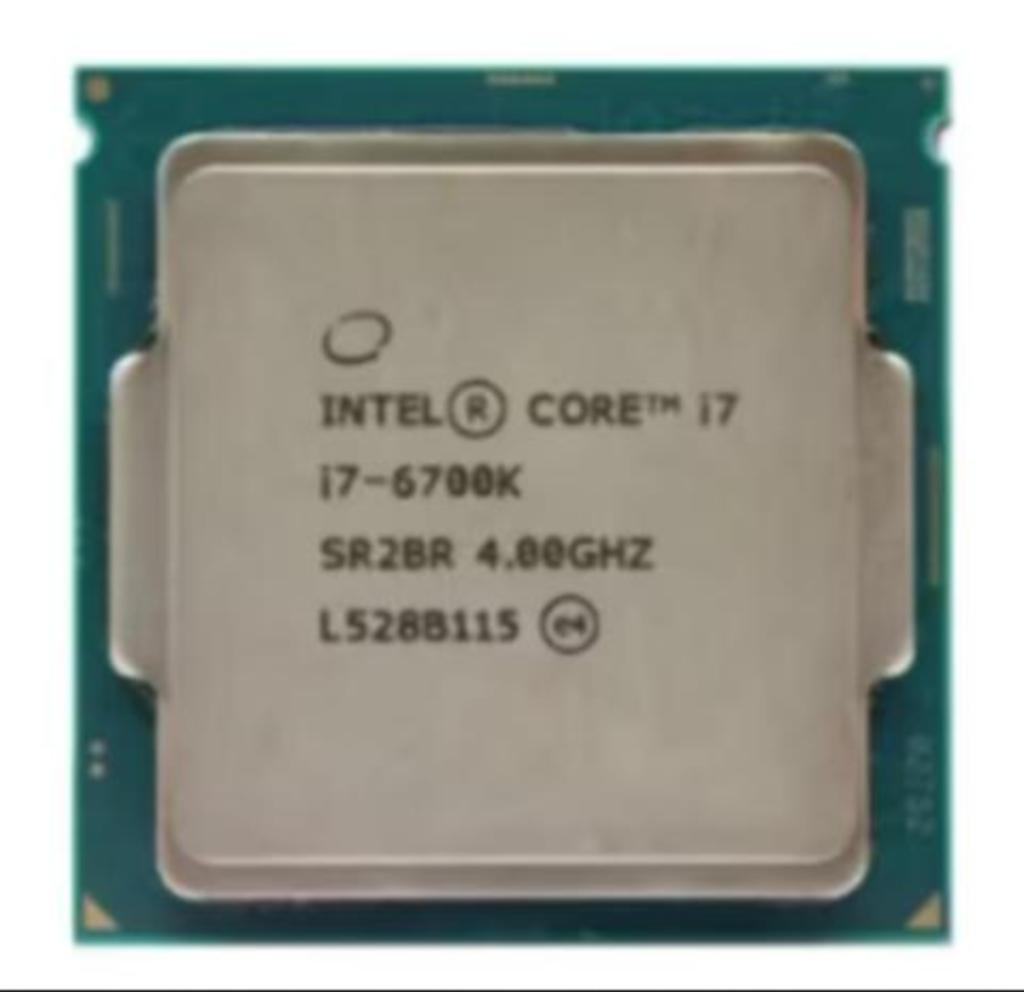 Intel Core i7 6700K 4.0GHz CPU met Socket LGA 1151, Informatique & Logiciels, Enlèvement ou Envoi, Utilisé, 4 Ghz ou plus