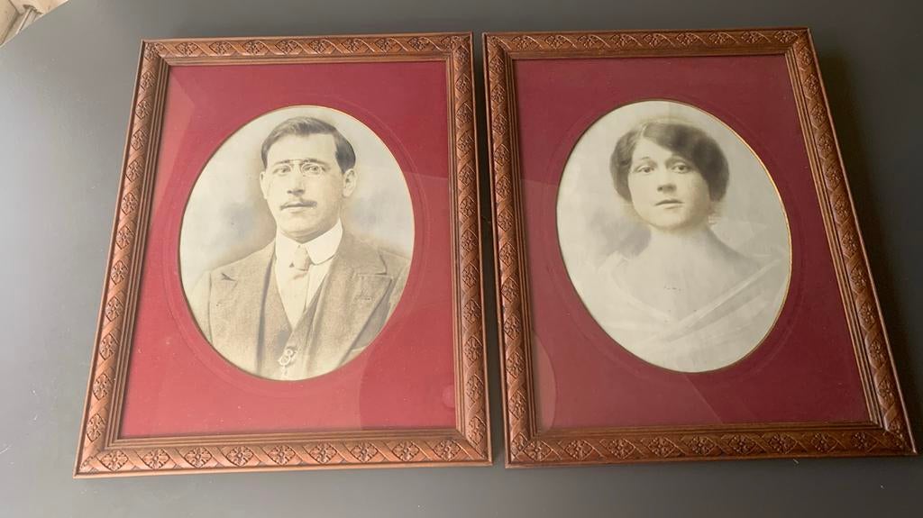 Vintage Kaders, Huis en Inrichting, Woonaccessoires | Lijsten, Minder dan 50 cm, Gebruikt, Ophalen of Verzenden, Minder dan 50 cm